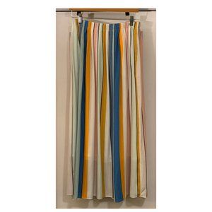 Loft Striped Skirt sz S